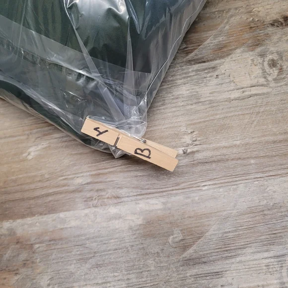 OGL Move Size L Surplice Wrap Midi Dress Green Long Sleeve Eco-Mousse Stretch - Picture 16 of 16